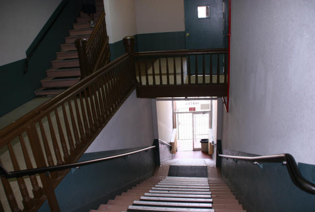 image of Hotel staircase