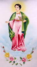 image of patron saint of the musician