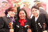 Three mariachi musicians