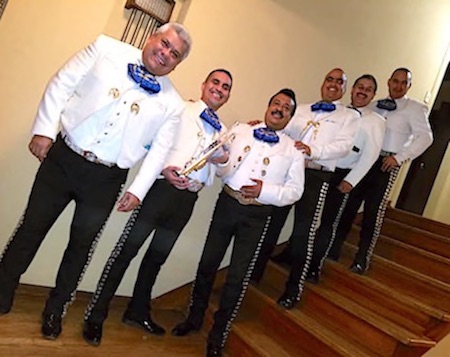 Mariachi Nuevo Guadalajara w/6 Elements at Quinceanera 